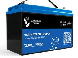 Ultimatron-LiFePO4 Lihtium Batterie 100Ah 12.8V mit BMS System